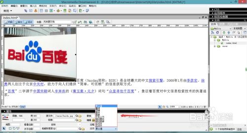 dreamweaver 8網頁設計 圖文排列
